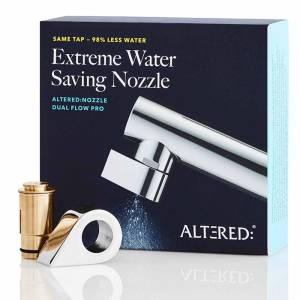 Accesorio de Grifería Altered Nozzle 98% Menos Agua, 100% Más Eficiencia